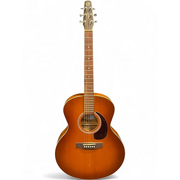 Used Seagull Entourage Mini Jumbo Sunburst Acoustic Guitar