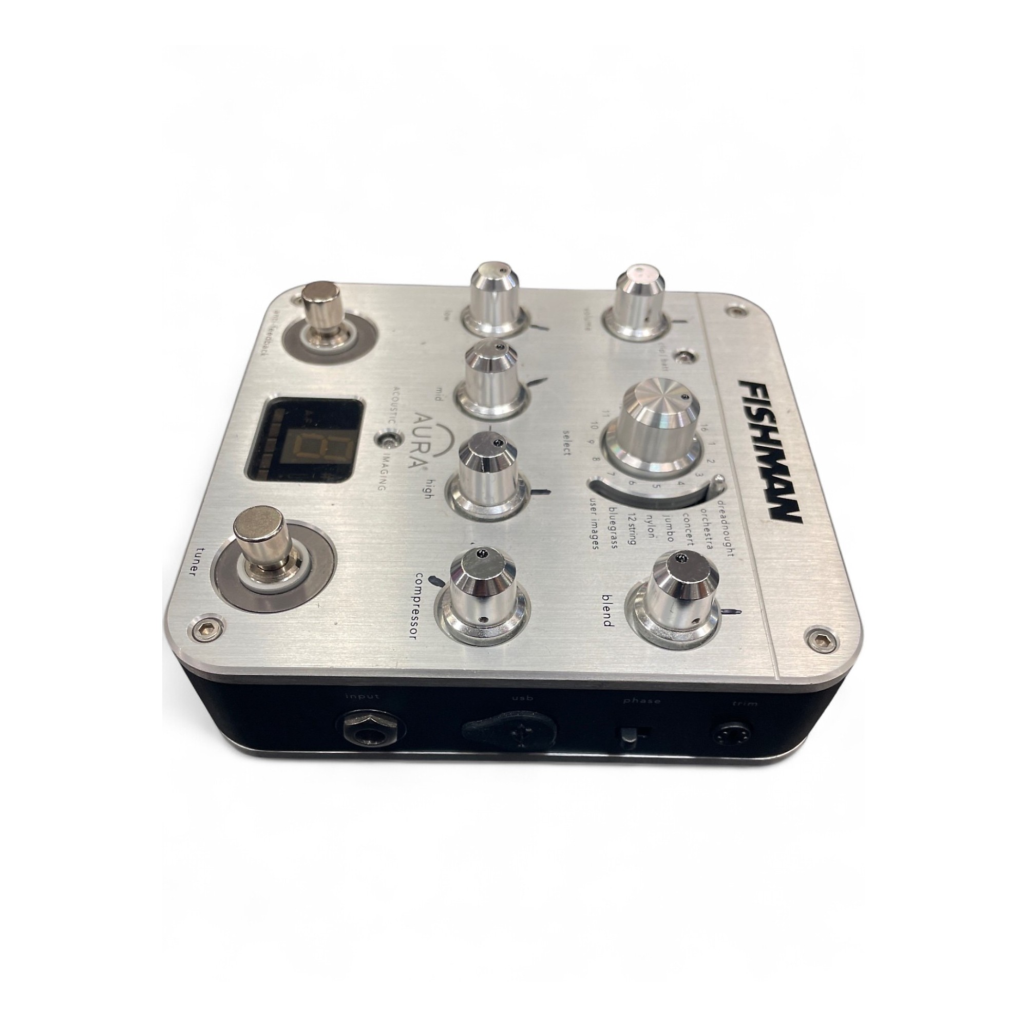 Used Fishman Aura Spectrum DI Imaging Guitar Preamp | Guitar