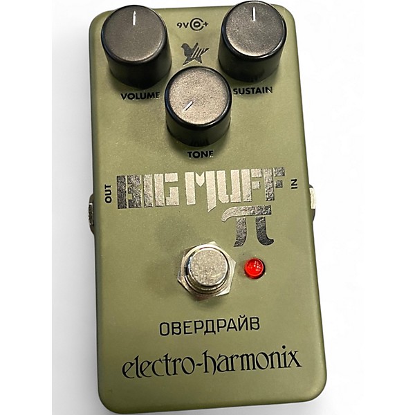 ギター ELECTRO-HARMONIX Green Russian Big Muff Electro-Harmonix Green Russian Big Muff Distortion and