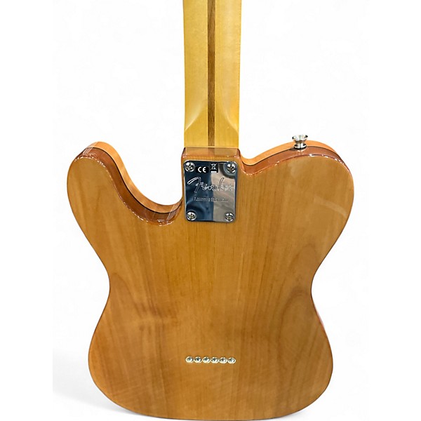 Used 2019 Fender Rarities Flame Top Chambered Telecaster Gloss Solid Body Electric Guitar