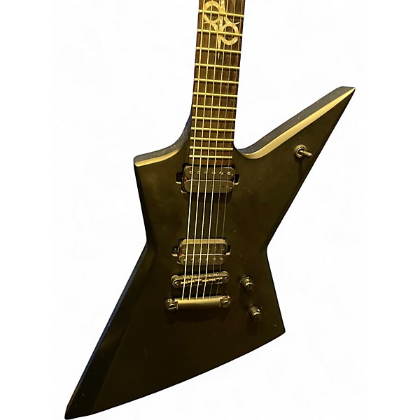 Used Solar Guitars  E 1.6 Satin Black Solid Body Electric Guitar
