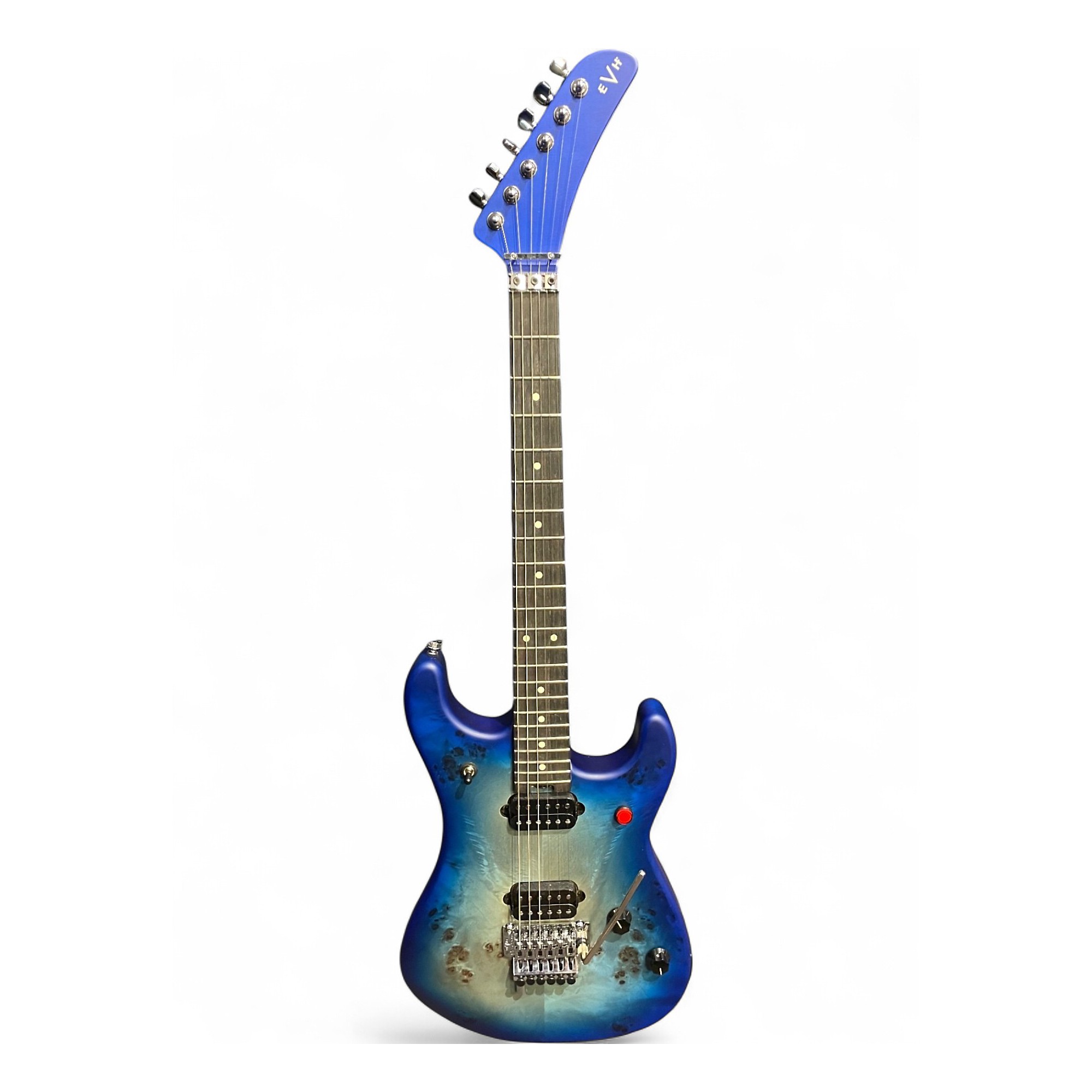 Used EVH 5150 Series Deluxe Ocean Blue Burst Solid Body