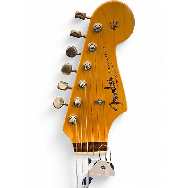 Used 2024 Fender AMERICAN VINTAGE 1961 STRATOCASTER Olympic White Solid Body Electric Guitar