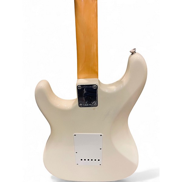 Used 2024 Fender AMERICAN VINTAGE 1961 STRATOCASTER Olympic White Solid Body Electric Guitar