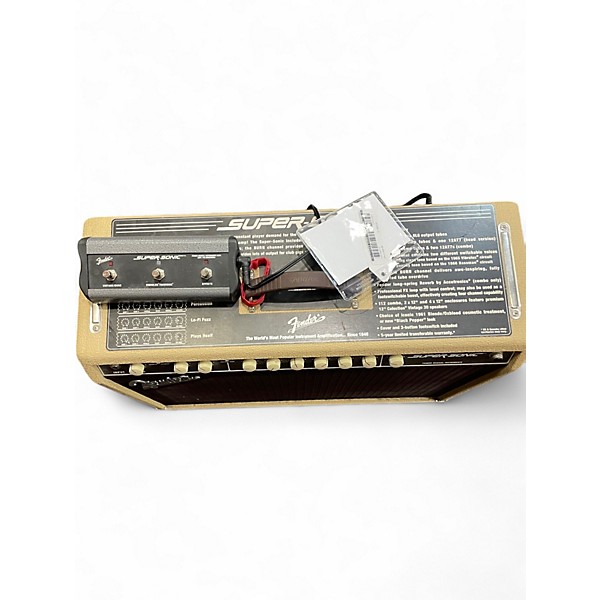 Used Fender Super Sonic 60 60W Tube Guitar Amp Head