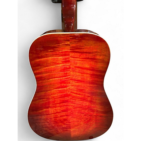 Used Scheerhorn Squareneck Maple Amberburst Resonator Guitar