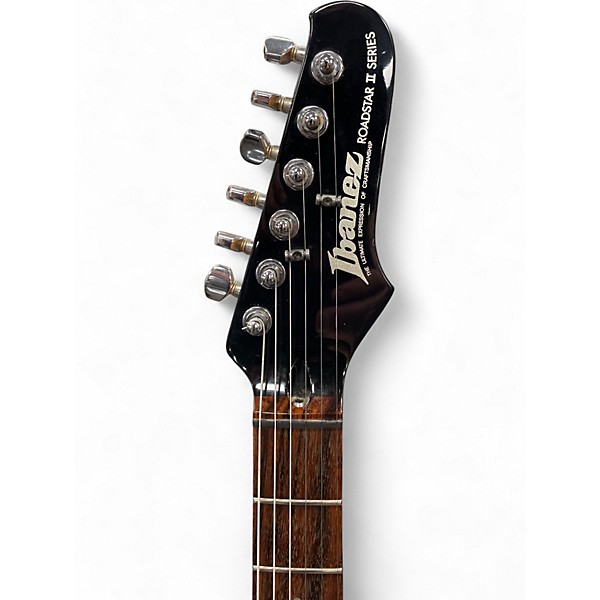 Used Ibanez Roadstar II Series Black Solid Body Electric Guitar