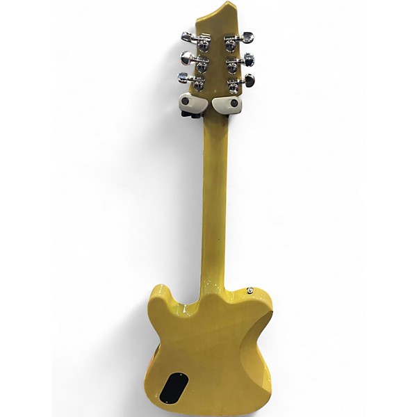 Used Brazen DYNASTY TV Yellow Solid Body Electric Guitar