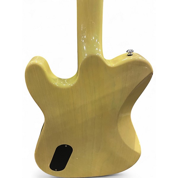 Used Brazen DYNASTY TV Yellow Solid Body Electric Guitar