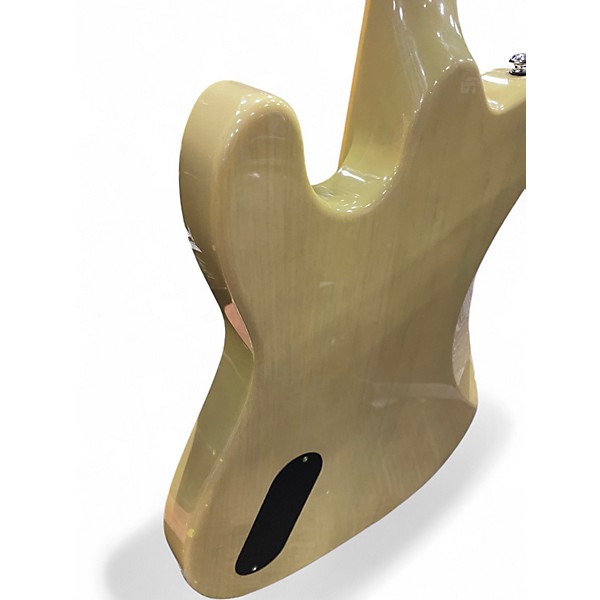 Used Brazen DYNASTY TV Yellow Solid Body Electric Guitar