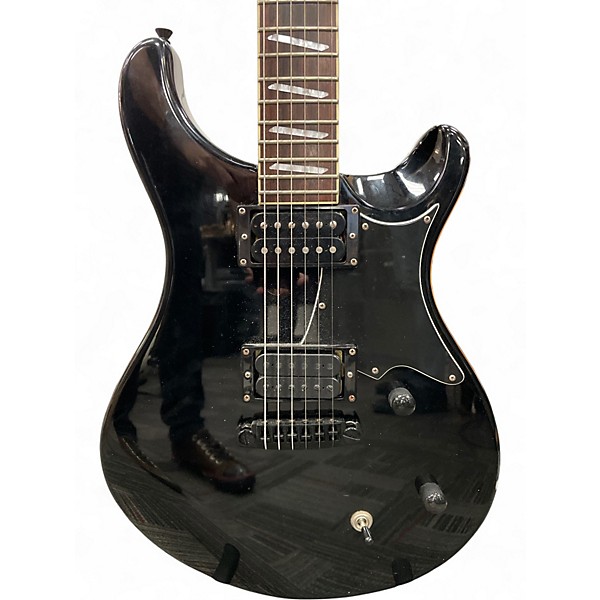 Used PRS SE Santana Signature Black Solid Body Electric Guitar