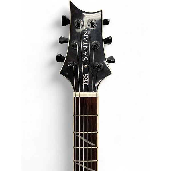 Used PRS SE Santana Signature Black Solid Body Electric Guitar