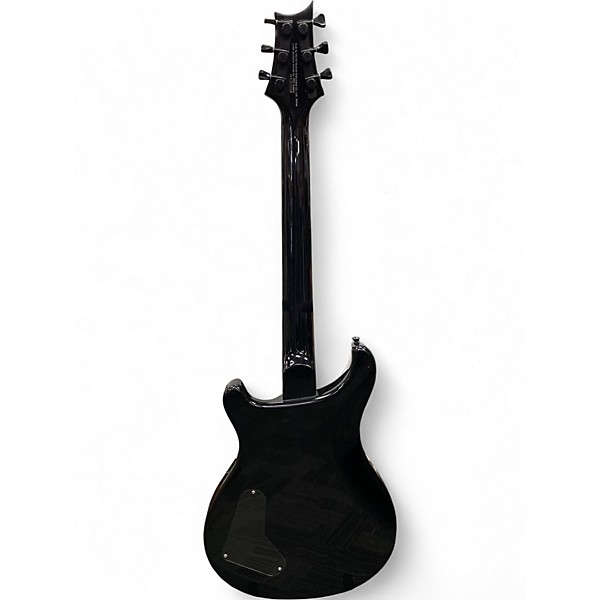 Used PRS SE Santana Signature Black Solid Body Electric Guitar