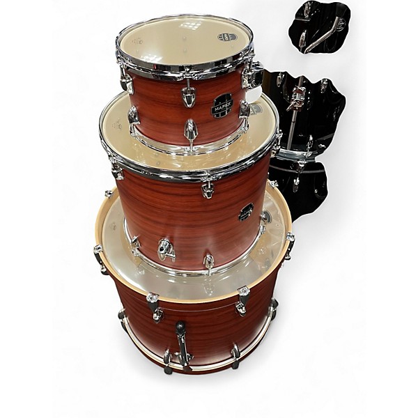 Used Mapex 3 Piece Venus Shell Pack RED WOOD Drum Kit