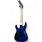 Used 2023 Jackson JS34Q Dinky DKAM Blue Solid Body Electric Guitar
