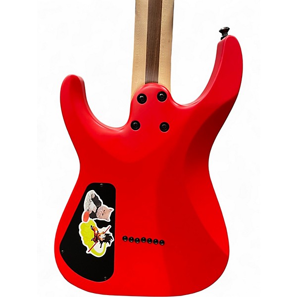 Used Ibanez PRO PLUS MODERN MDK7 Red with Black Bevels Solid Body Electric Guitar