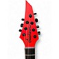 Used Ibanez PRO PLUS MODERN MDK7 Red with Black Bevels Solid Body Electric Guitar