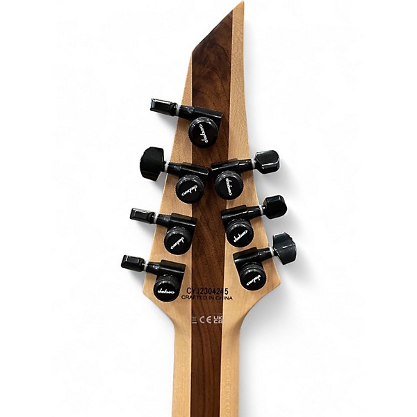 Used Ibanez PRO PLUS MODERN MDK7 Red with Black Bevels Solid Body Electric Guitar