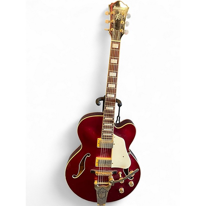 Used Ibanez AF75TDG Transparent Red Hollow Body Electric
