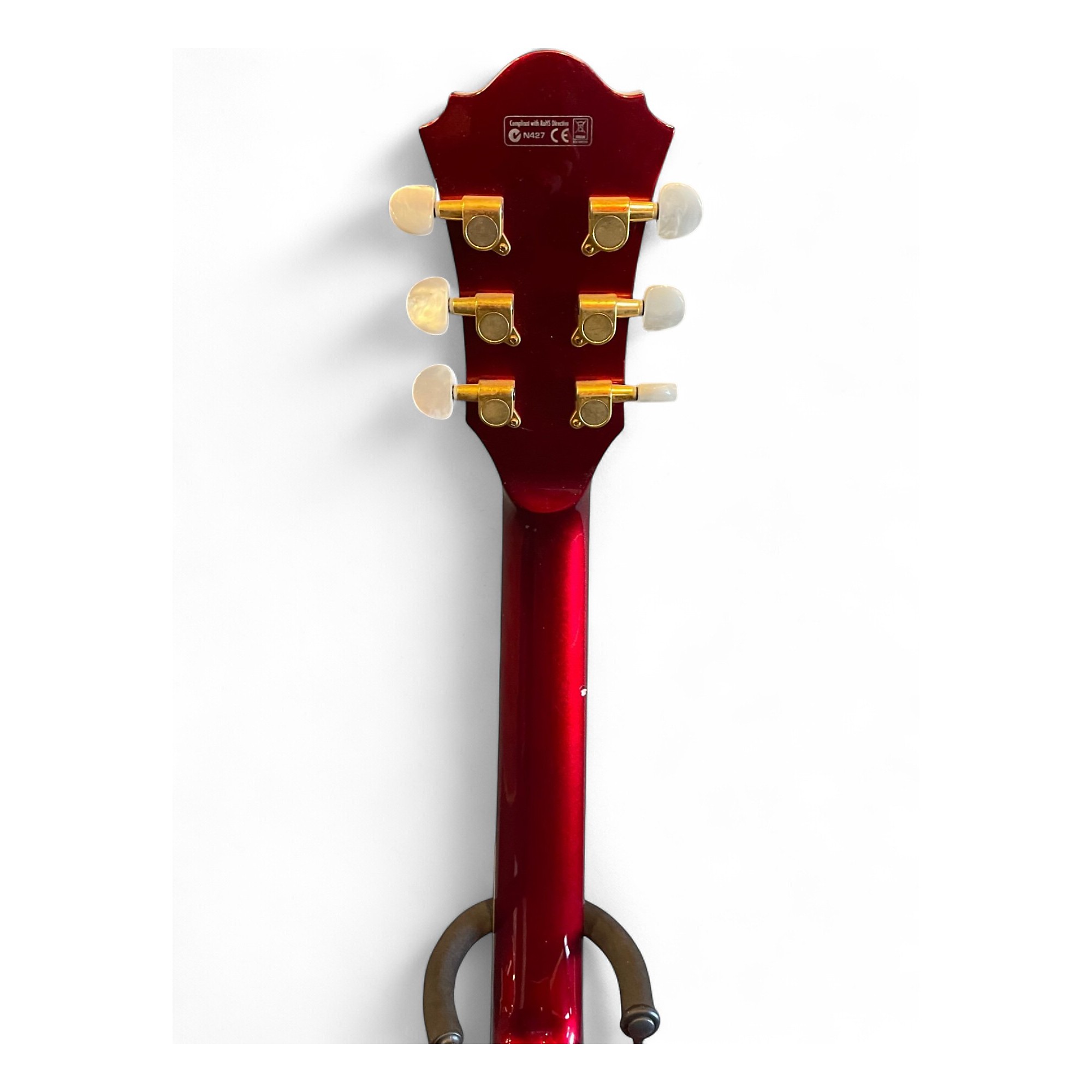 Used Ibanez AF75TDG Transparent Red Hollow Body Electric