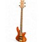 Used Schecter Guitar Research STILETTO STUDIO-4 ORANGE NATURAL Electric Bass Guitar thumbnail