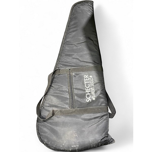 Used Schecter A-7 Black Sparkle Solid Body Electric Guitar