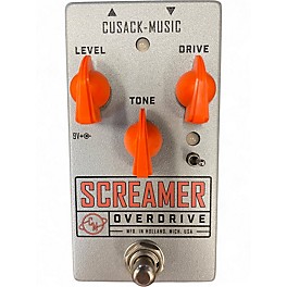 Used Cusack Screamer V2 Overdrive Effect Pedal