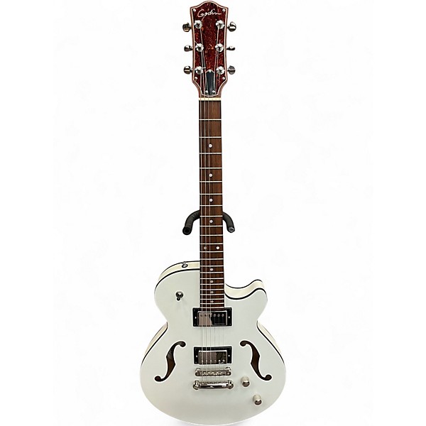 Used Godin MONTREAL PREMEIR HT Trans White Hollow Body Electric Guitar