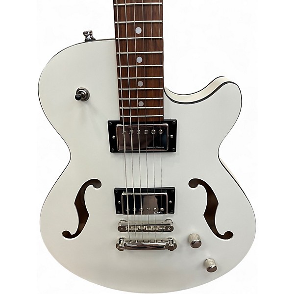 Used Godin MONTREAL PREMEIR HT Trans White Hollow Body Electric Guitar