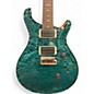 Used PRS Custom 24 10 Top Blue Crab Blue Solid Body Electric Guitar