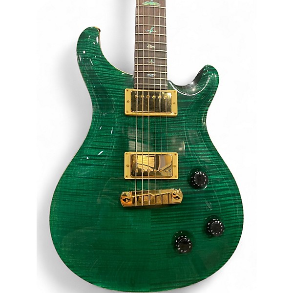 Used 2007 PRS Custom 22 Artist Package Emerald Green Solid