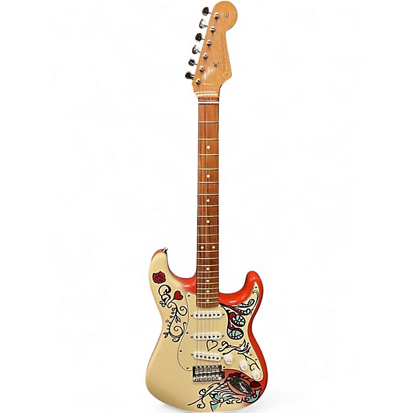 ギター Fender Jimi Monterey Stratocaster Used Fender Jimi Hendrix Monterey Stratocaster PRINTED
