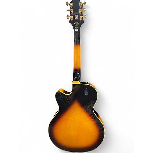 Used Epiphone Emperor II Joe Pass Signature Sunburst Hollow Body Electric Guitar