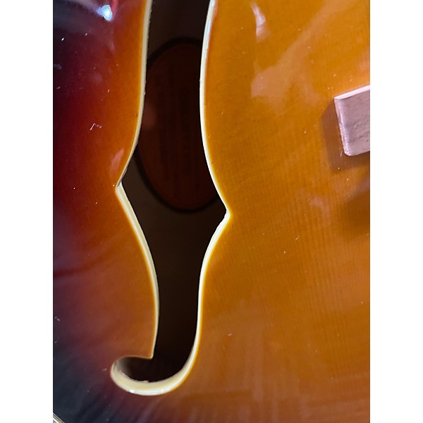 Used Epiphone Emperor II Joe Pass Signature Sunburst Hollow Body Electric Guitar