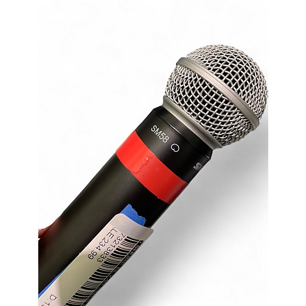 Used Shure BLX4R SM58 Handheld Wireless System