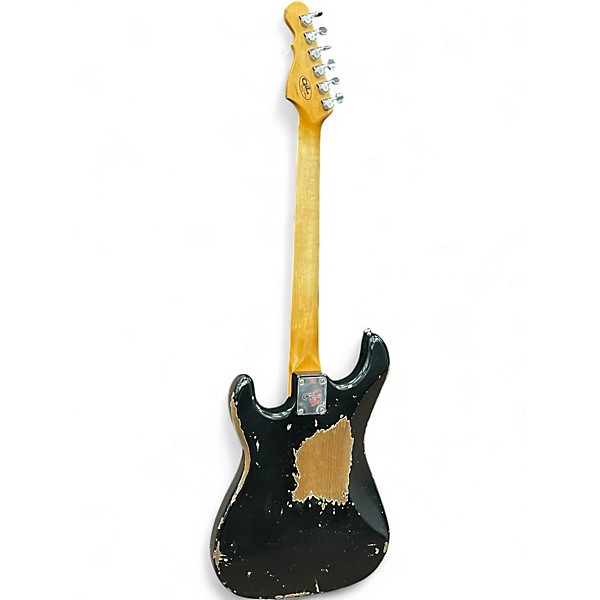 Used 2025 G&L Custom Shop Legacy Heavy Aged Black Solid Body Electric Guitar