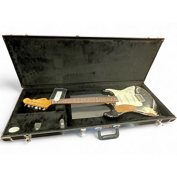 Used 2025 G&L Custom Shop Legacy Heavy Aged Black Solid Body Electric Guitar