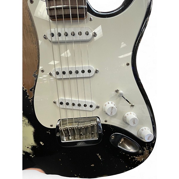 Used 2025 G&L Custom Shop Legacy Heavy Aged Black Solid Body Electric Guitar