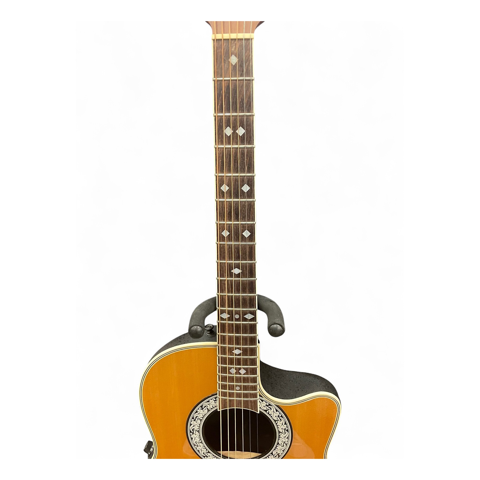 Used Ovation CC57 Celebrity Natural Acoustic Electric Guitar