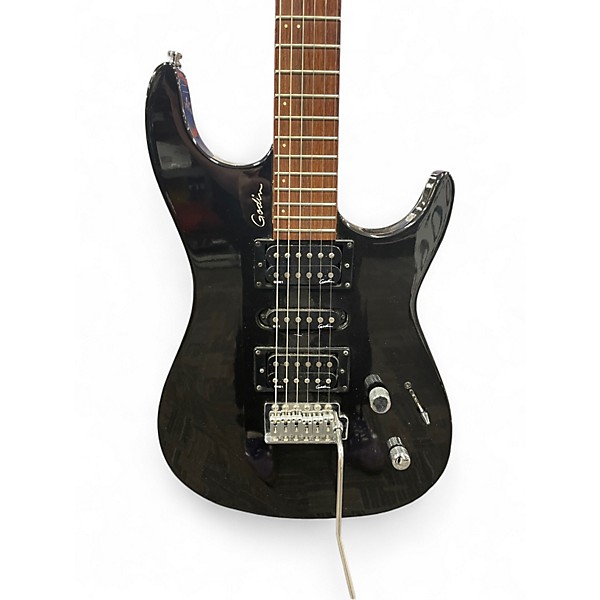 Used 1990s Godin Freeway Classic Black Solid Body Electric Guitar