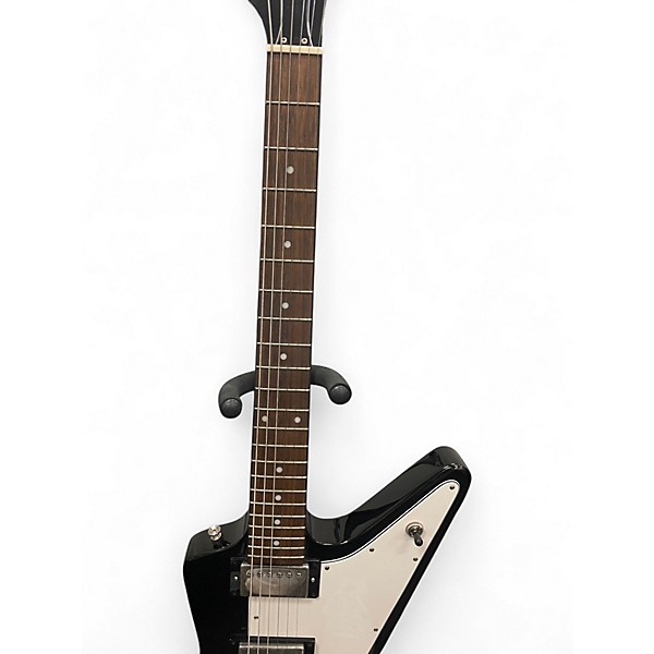 Used Epiphone Explorer Black Solid Body Electric Guitar
