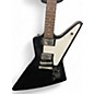 Used Epiphone Explorer Black Solid Body Electric Guitar