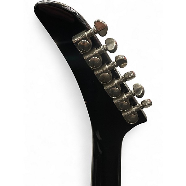 Used Epiphone Explorer Black Solid Body Electric Guitar