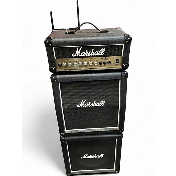 ❤️入手困難 ❤️Marshall LEAD 15 MICRO STACK Head Marshall Lead 15 Mini-Stack Amp Micro Head 15 Watts G15MS