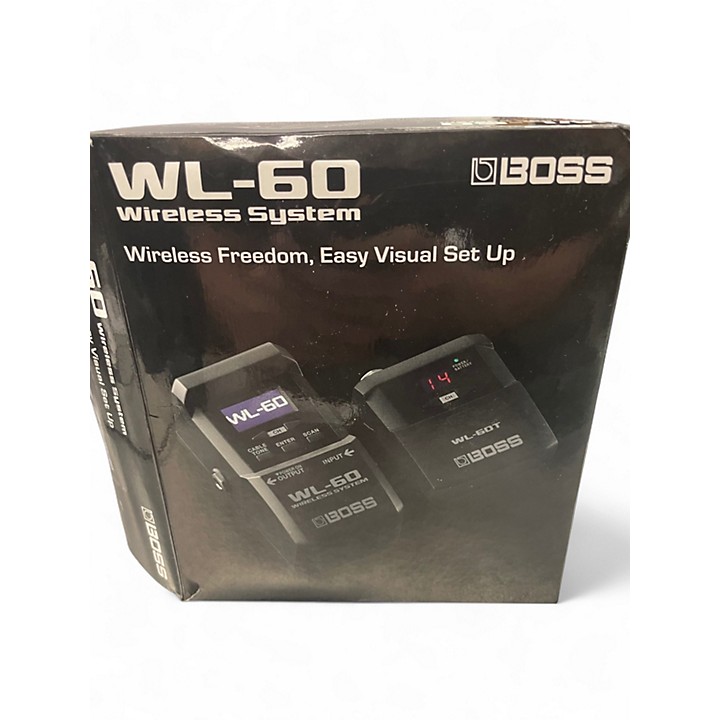 Used BOSS WL-60 Instrument Wireless System | Guitar Center