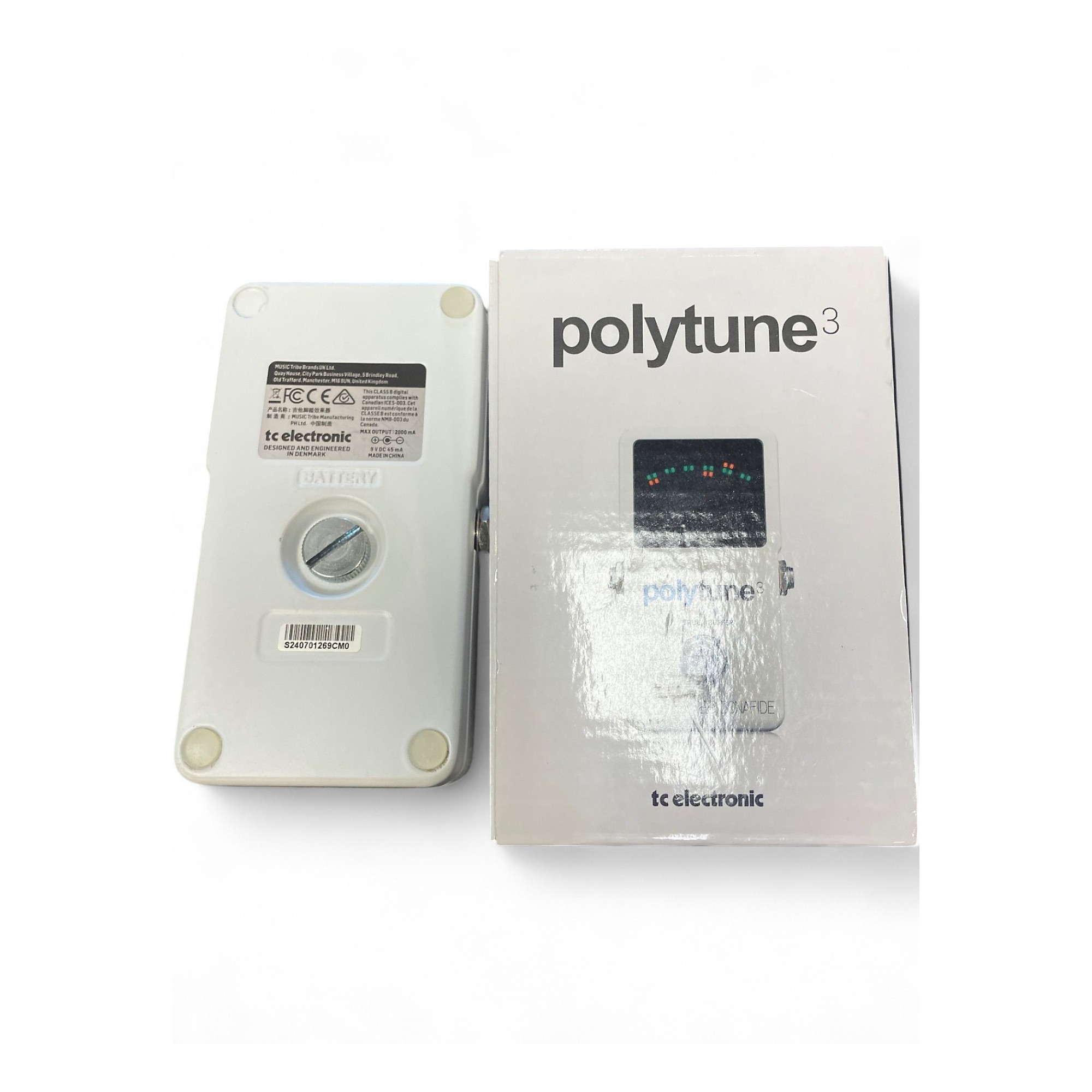 【USED】tc electronic polytune 3 Used TC Electronic Used TC Electronic Polytune 3 Tuner Tuner