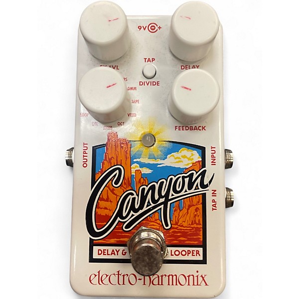 Used Electro-Harmonix Canyon Delay and Looper Effect Pedal