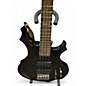 Used ESP LTD F104 Black Electric Bass Guitar