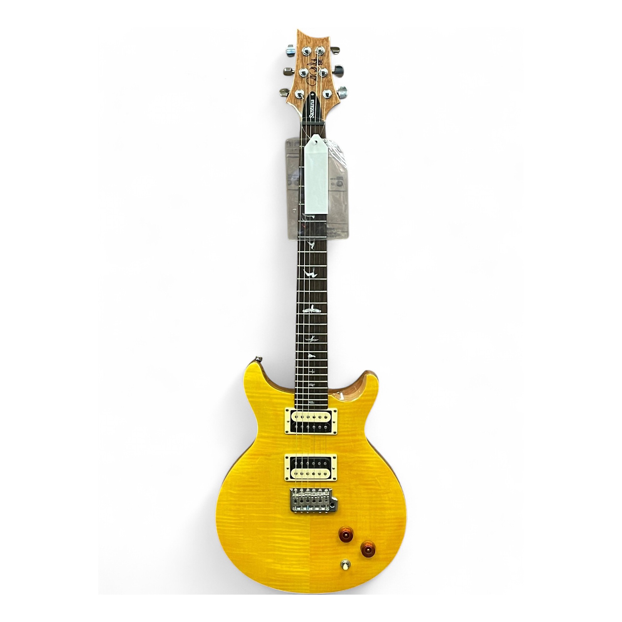 Used PRS Carlos Santana Signature SE Santana Yellow Solid Body