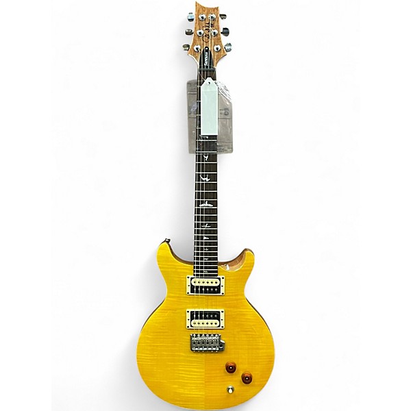Used PRS Carlos Santana Signature SE Santana Yellow Solid Body Electric Guitar
